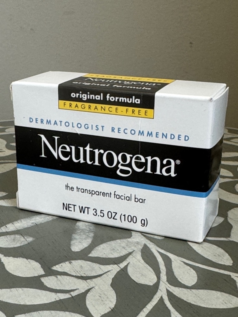 Neutrogena Fragrance-Free Transparent Facial Bar